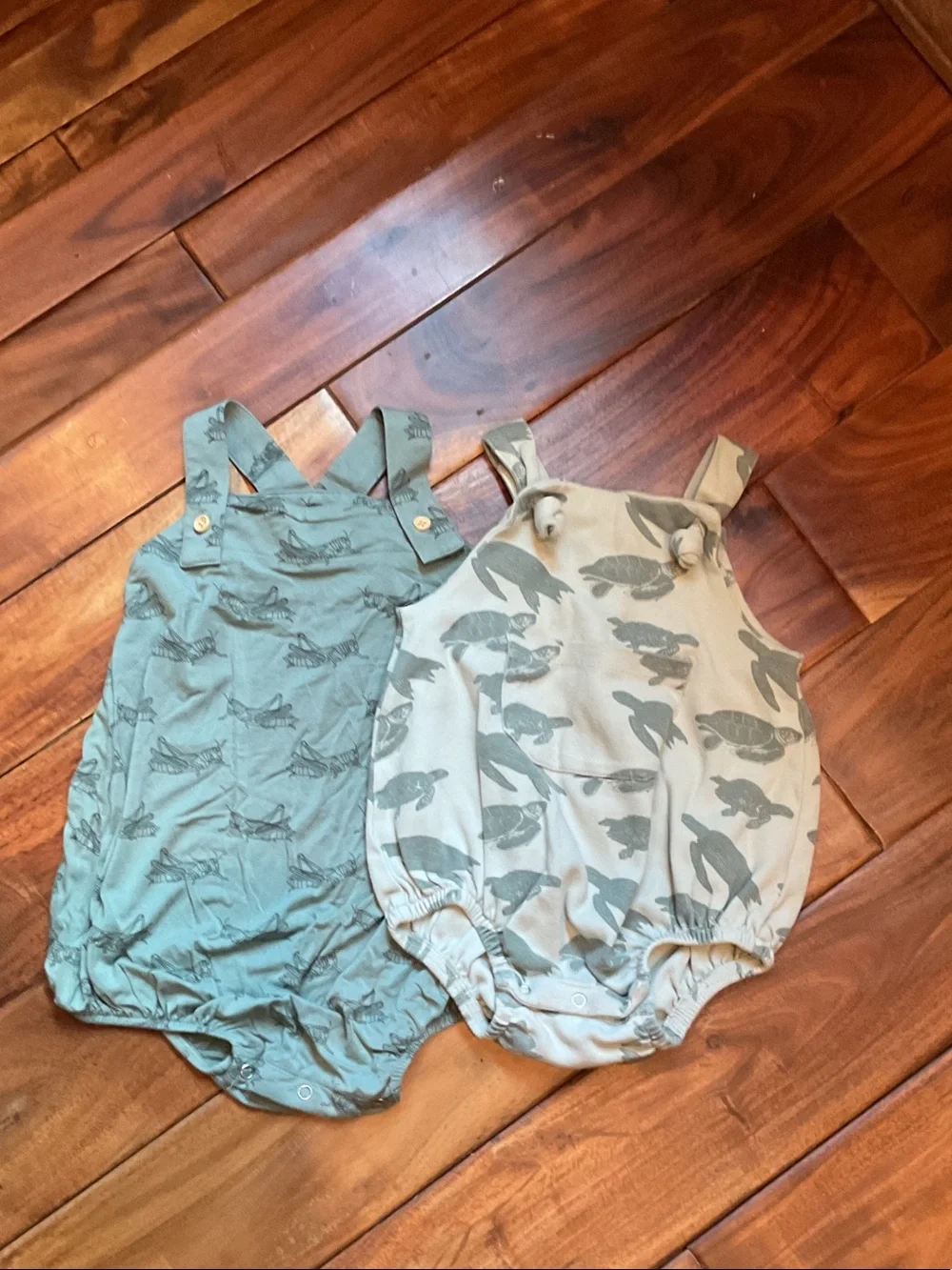 Two Kate Quinn Rompers